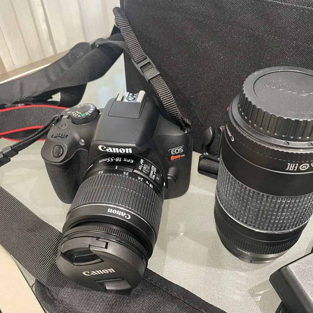 Canon EOS Rebel T6 DSLR Camera